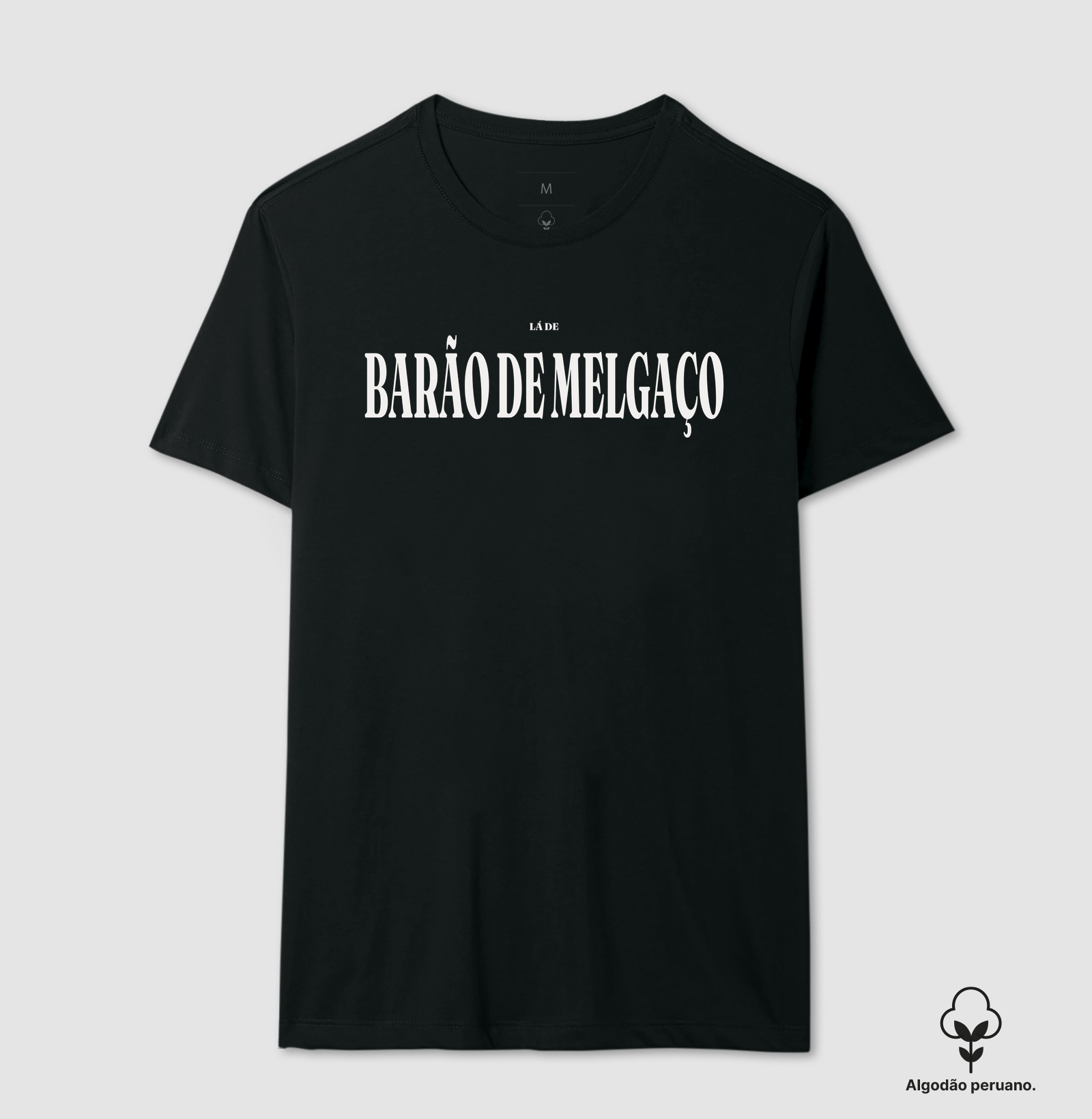 Barão de Melgaço | Tipografia MT - Camiseta Algodão Peruano