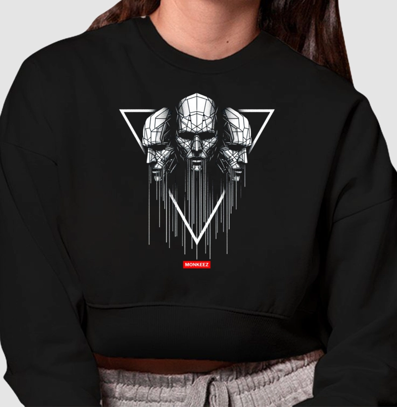 Moletom Cropped Future Dystopian