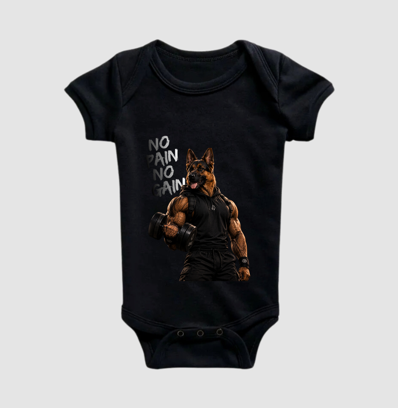 No Pain/ No Gain - Body Infantil