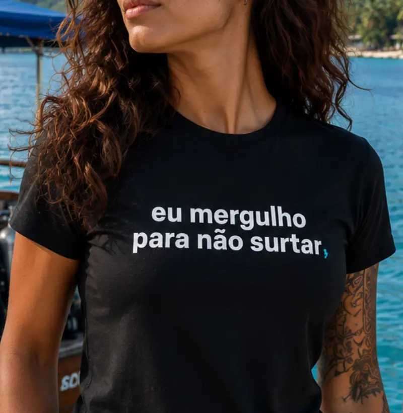 Eu Mergulho Para Não Surtar