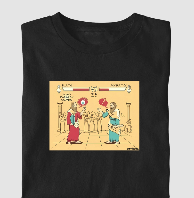 Platão e Sócrates - Duelo de Palavras no Videogame