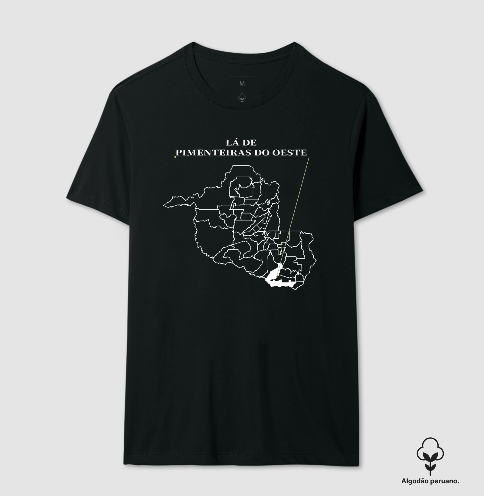 Pimenteiras do Oeste | Origem RO - Camiseta Algodão Peruano