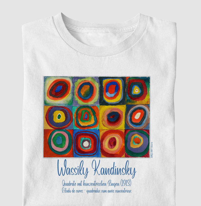 Estudo de cores por Wassily Kandinsky