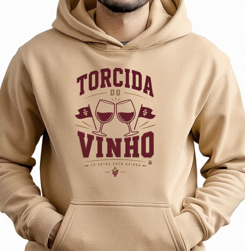 Hoodie Moletom Torcida do Vinho