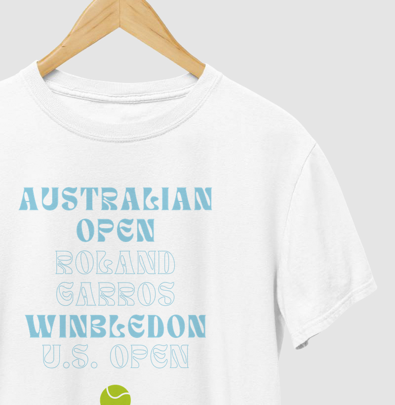 Camiseta - Grand Slams