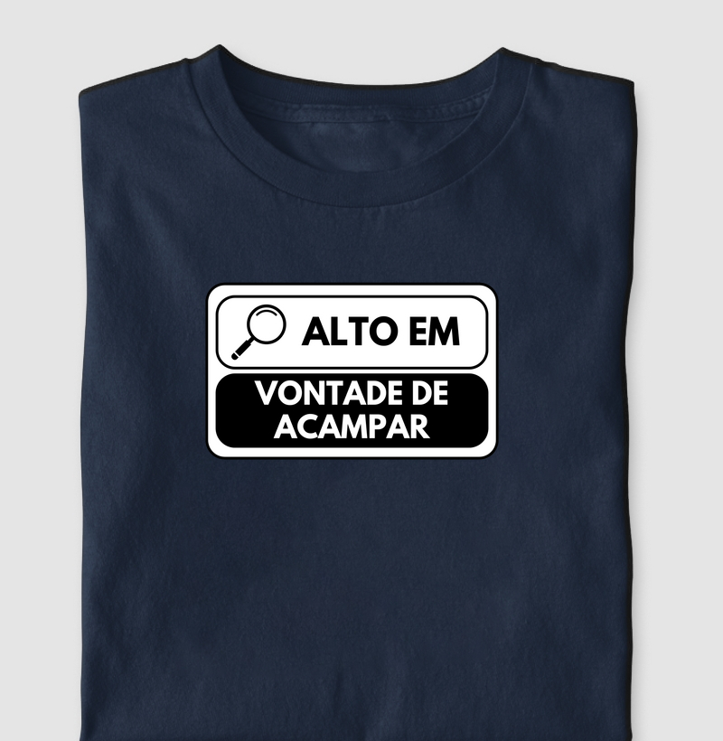 Alto em Vontade de Acampar