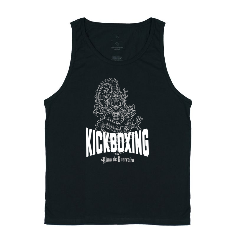 Camiseta ADG Artes Marciais Kickboxing Dragon