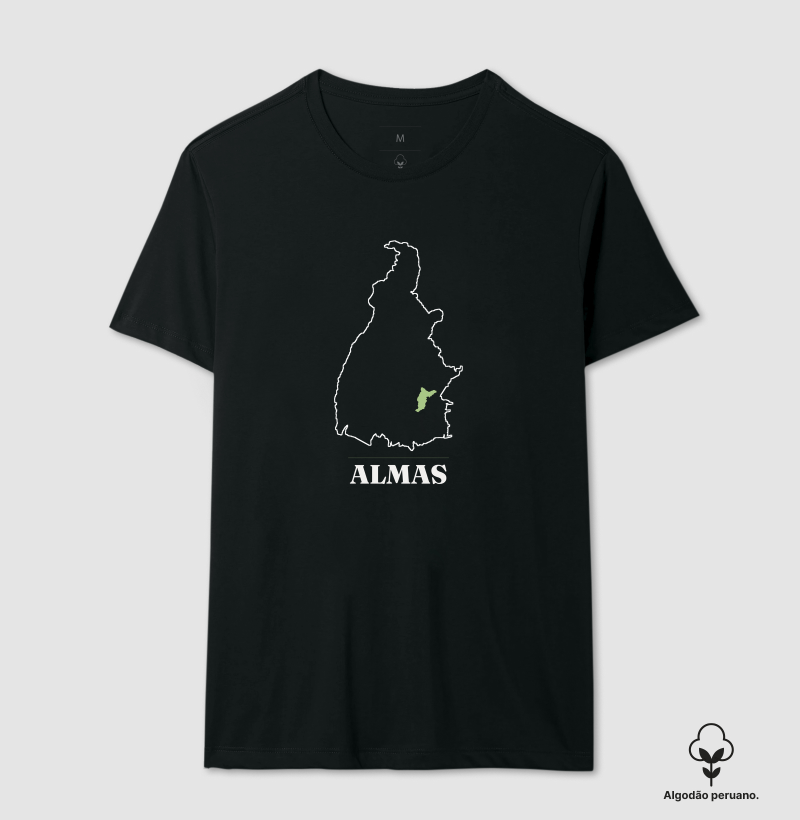 Almas | Traço TO - Camiseta Algodão Peruano