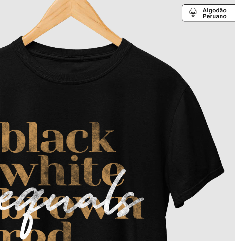 Algodão Peruano Equals - - Vamos Viver