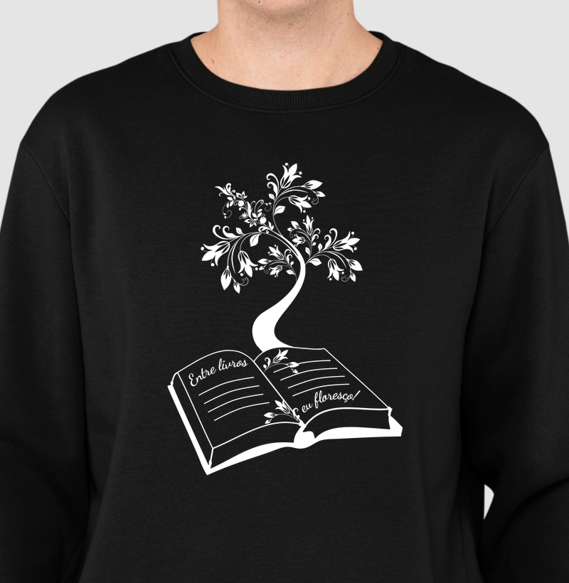 Entre livros, eu floresço!