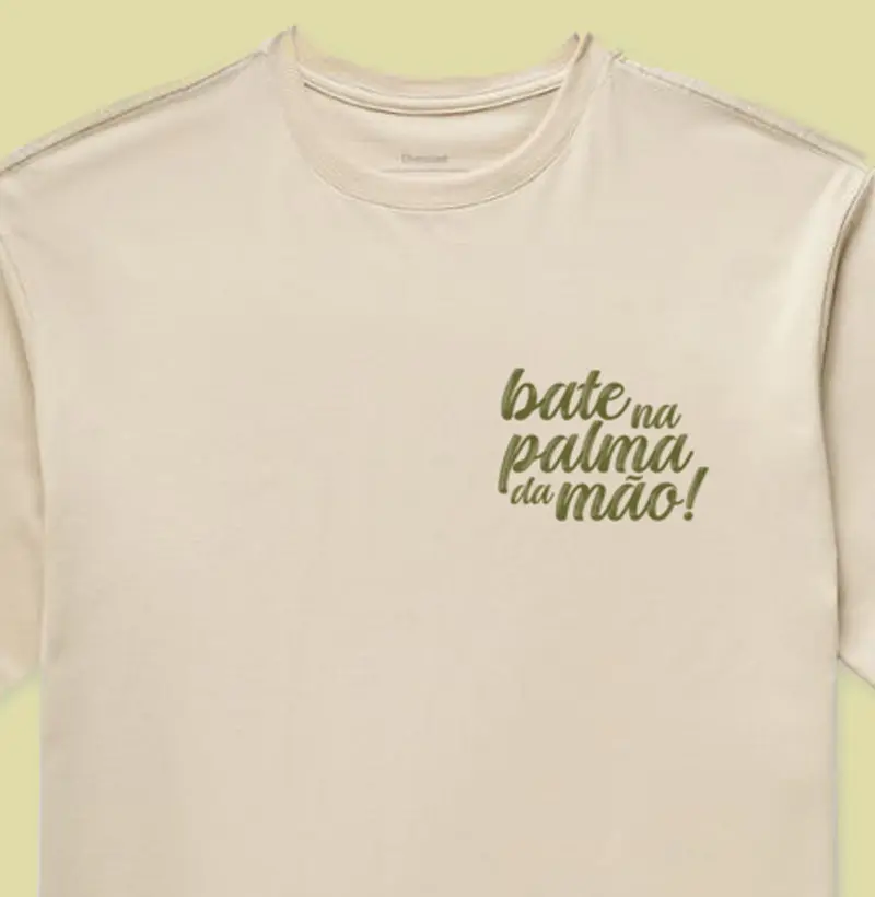 Bate na palma da mão!