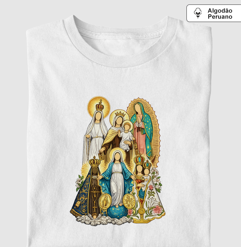 Camiseta Algodão Peruano Uma só Mãe