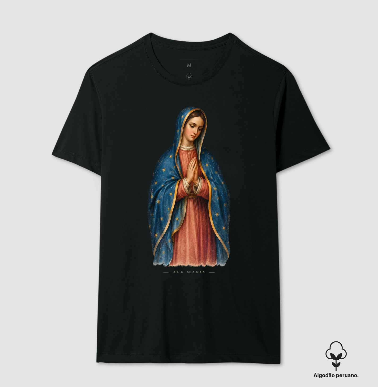 Ave Maria - Camiseta Algodão Peruano