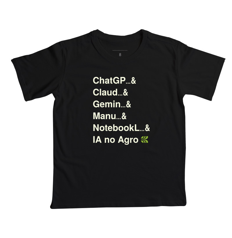 Camiseta ChatGP &&& IA no Agro