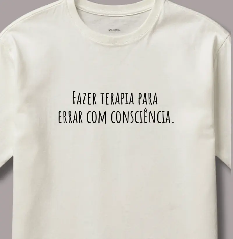 Fazer Terapia para Errar com Consciência