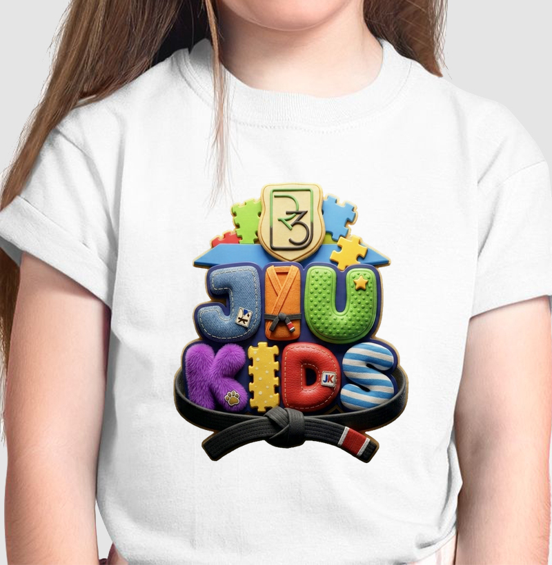 Camiseta Infantil Jiu-Jitsu Kids – Estampa Exclusiva