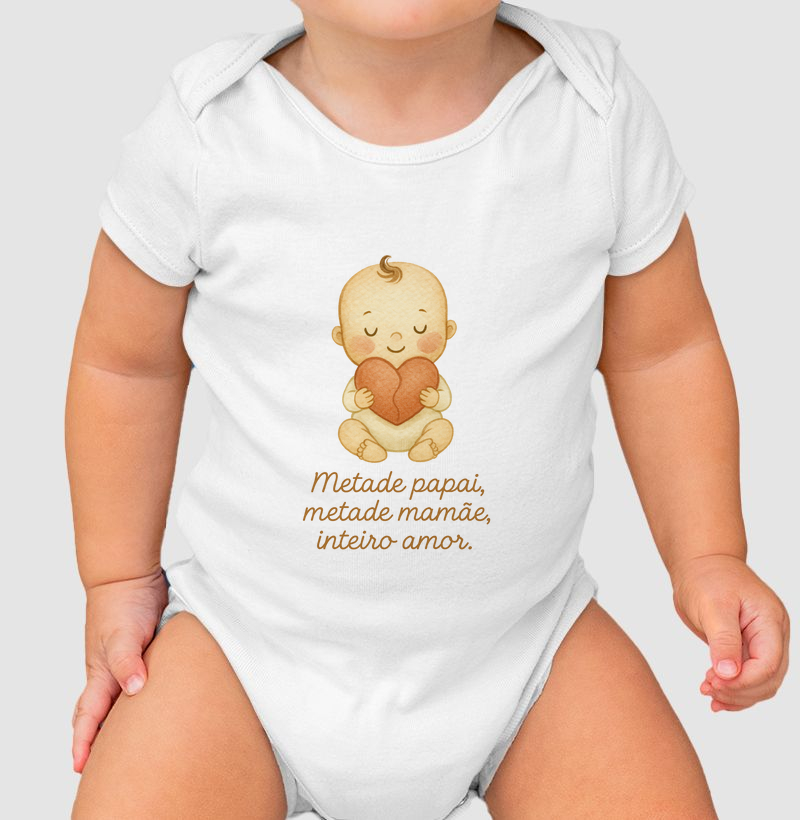 Metade papai, metade mamãe, inteiro amor