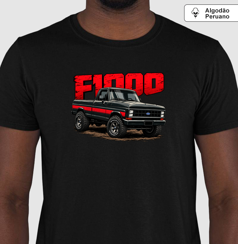 Camiseta em algodão peruano F1000 - Camiseta Algodão Peruano