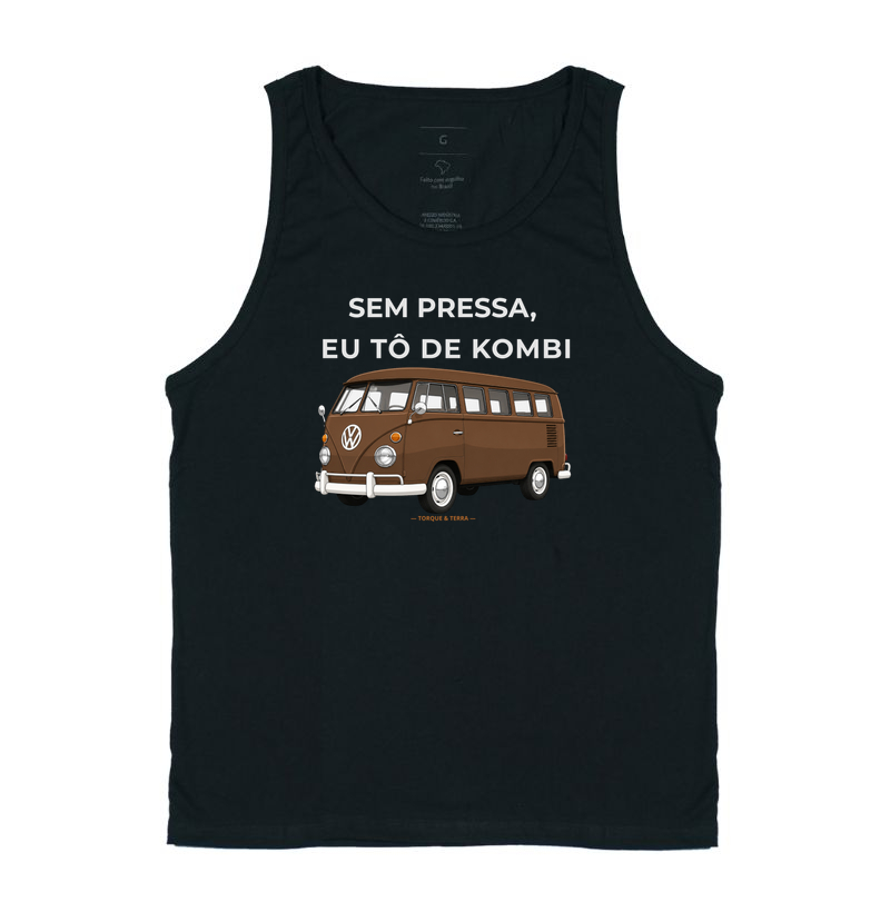 Sem pressa, eu tô de Kombi - Marrom