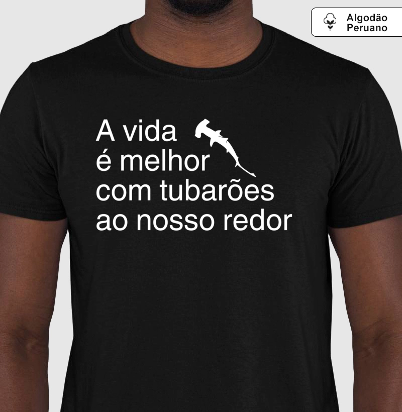 A vida é melhor com tubarões ao nosso redor