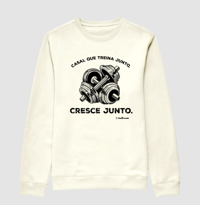 Suéter Casal que treina Junto 