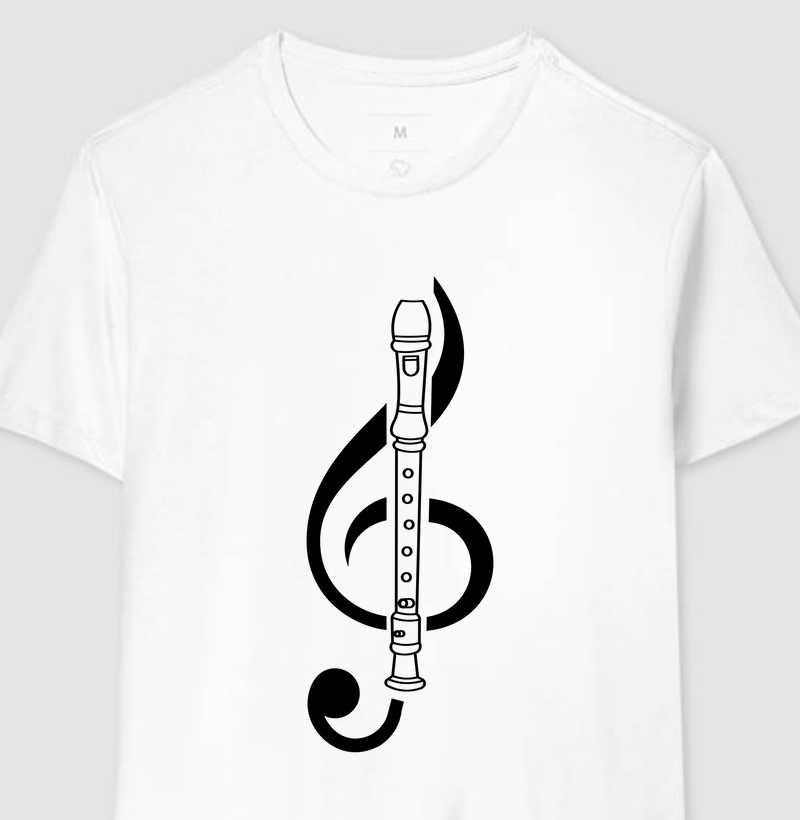 Flauta Doce em Clave de Sol