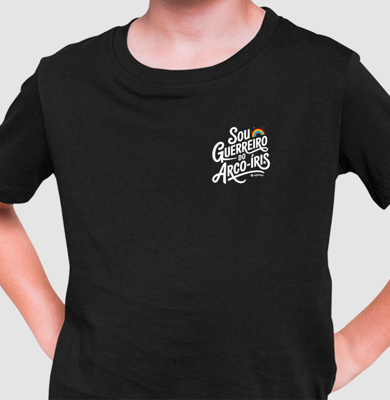 Sou Guerreiro do Arco-Íris Minimalista