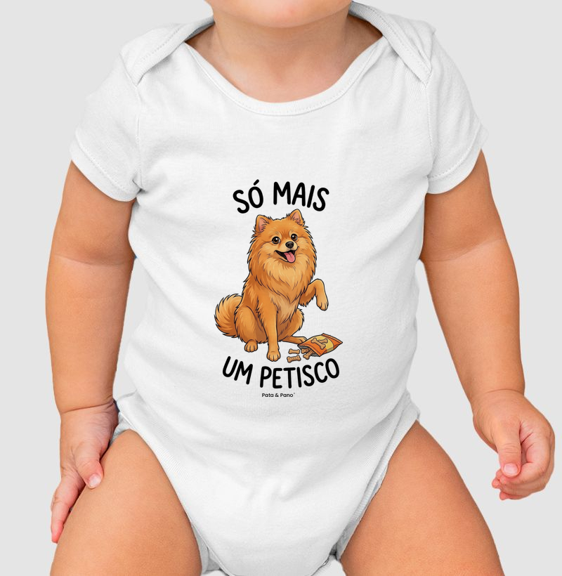 BODY BEBÊ SPITZ ALEMÃO PETISCO - Body Infantil