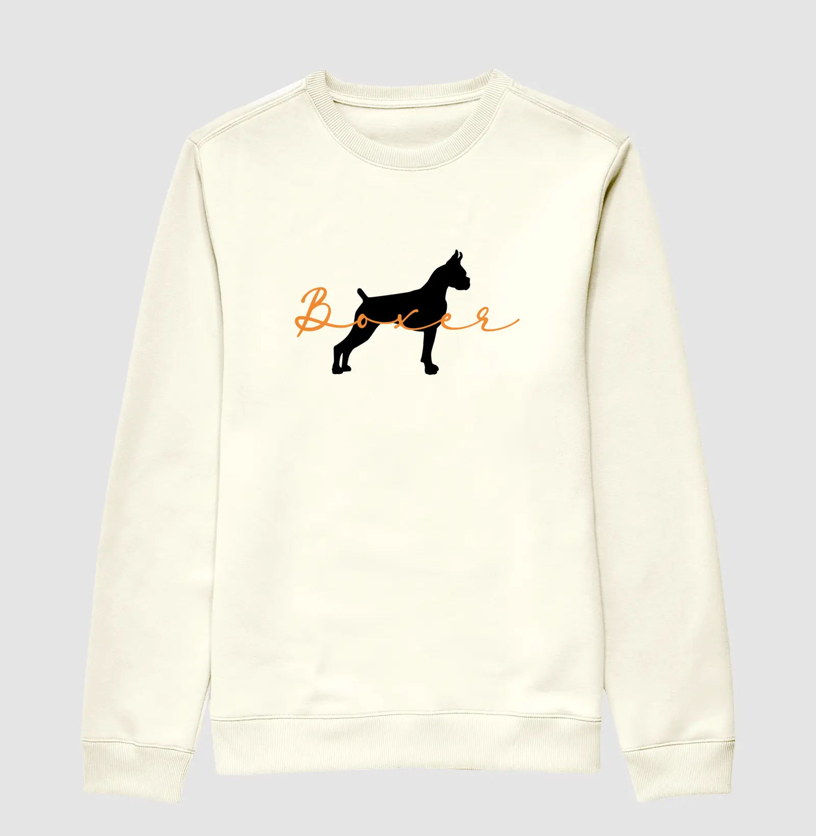 Suéter Moletom Boxer Silhueta 