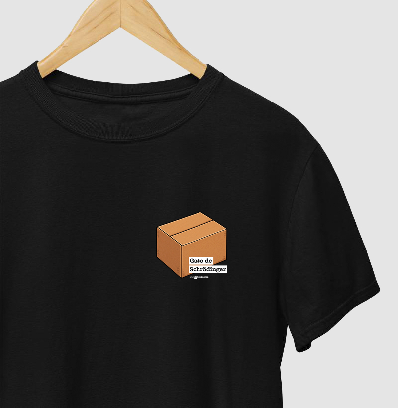 Gato de Schrödinger - Completa - Camiseta
