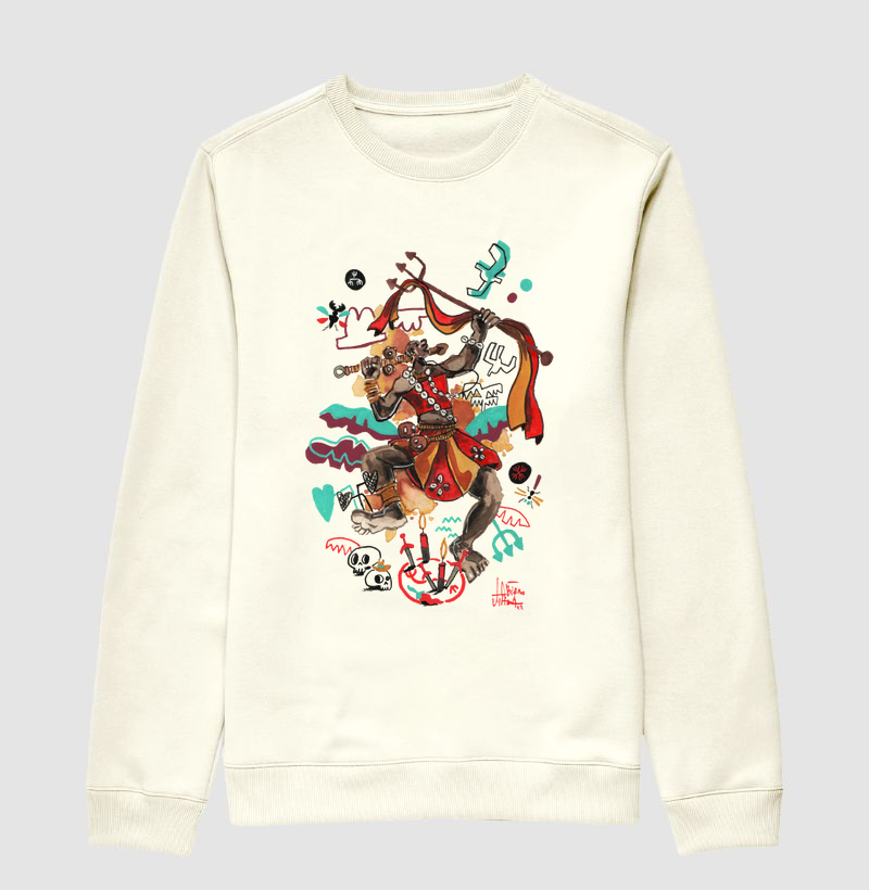 Suéter Moletom Orixá Exu Vianna Maria Patuá