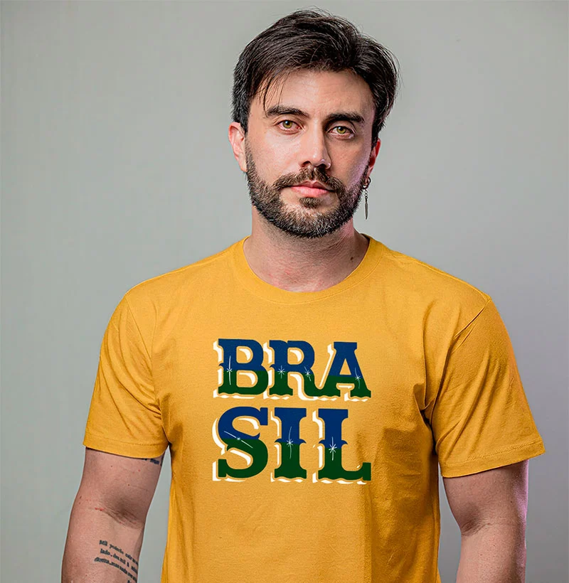 Camiseta Brasil Abridor letra