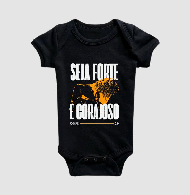 Seja forte e corajoso