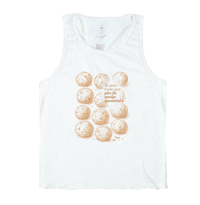 Te amo mais que pão de queijo quentim.