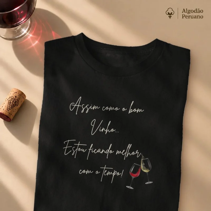 Camiseta Melhor com o Tempo