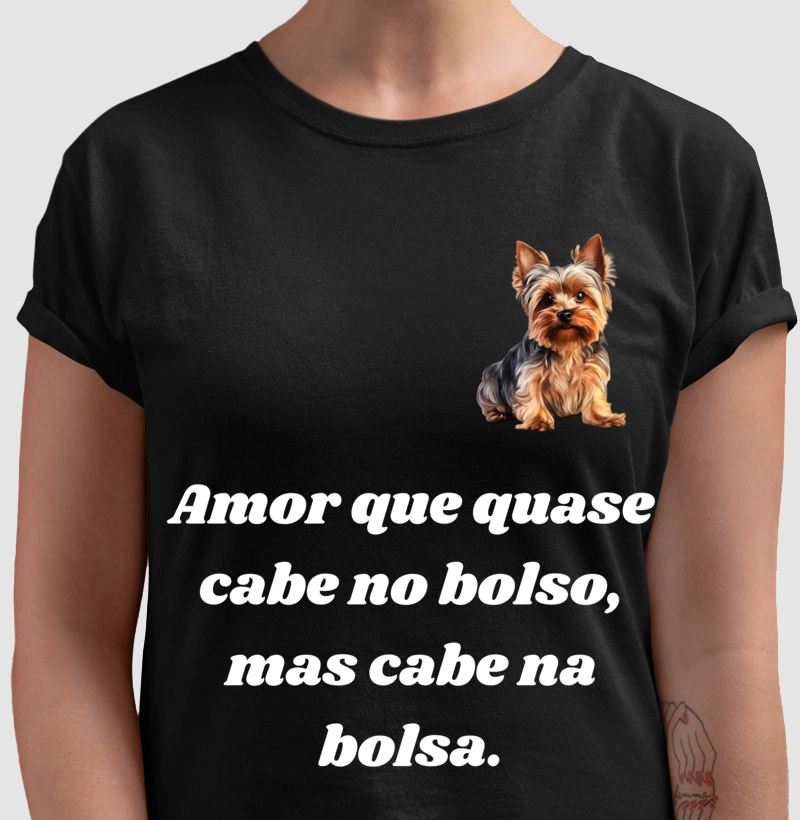 York amor de bolso black