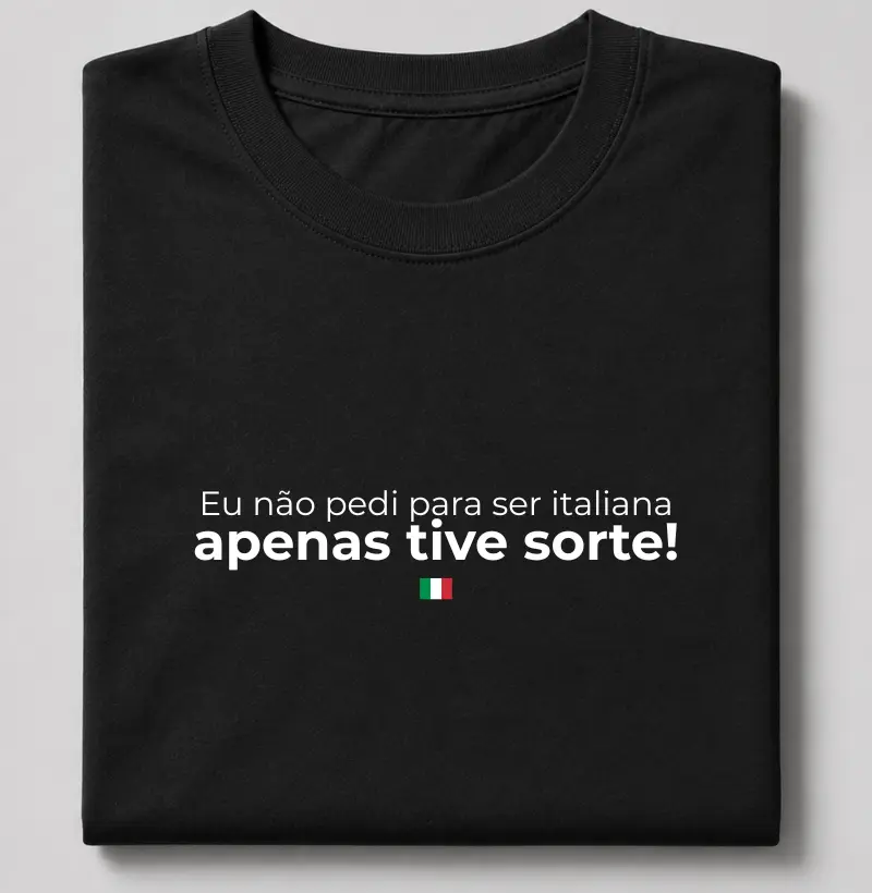 Apenas tive sorte! (Feminino)