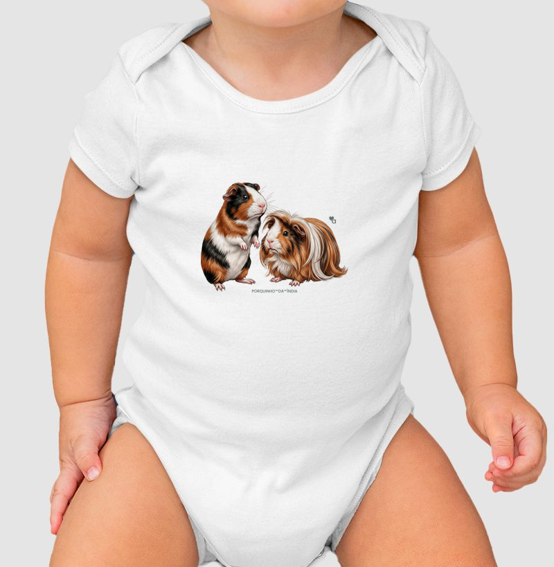 Roedores - Porquinhos da Índia - Body Infantil