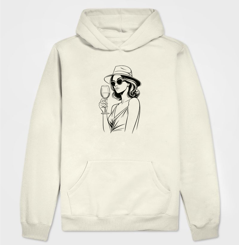 A Degustadora Elegante - Hoodie Moletom