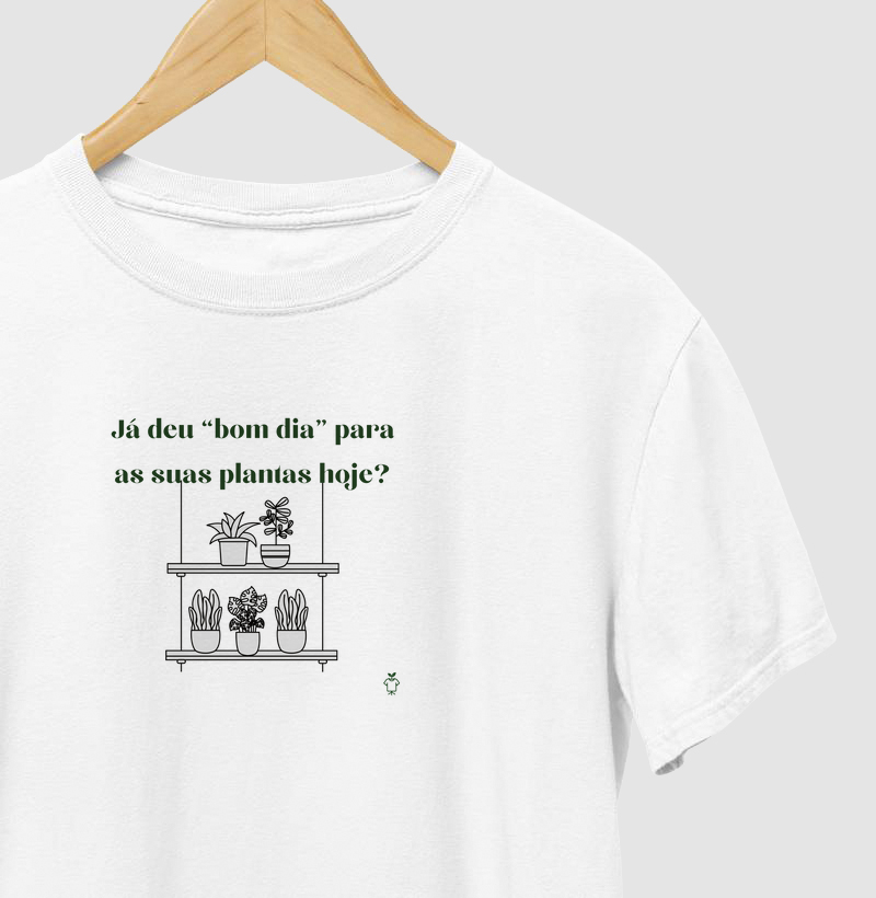 Já deu bom dia para as suas plantas hoje?