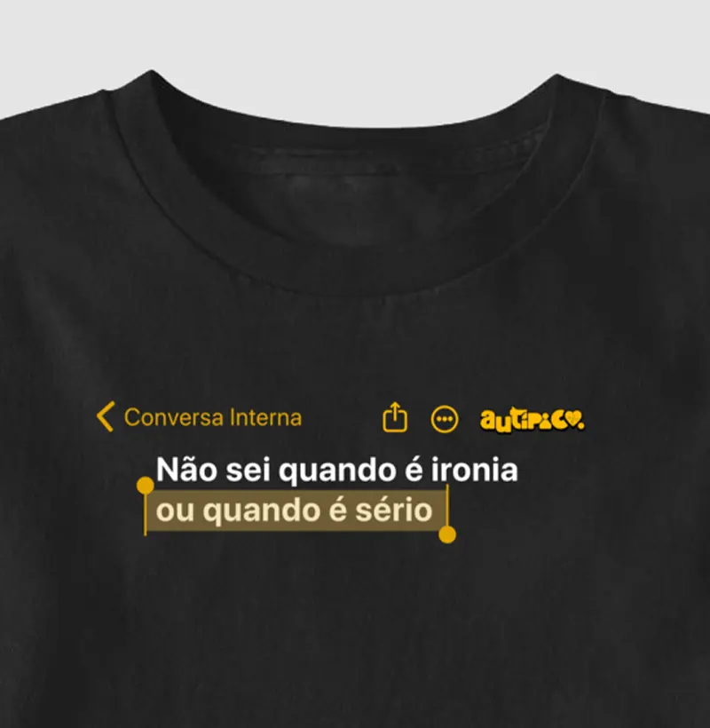 Conversa Interna - Não sei quando é ironia - Vida Atípica