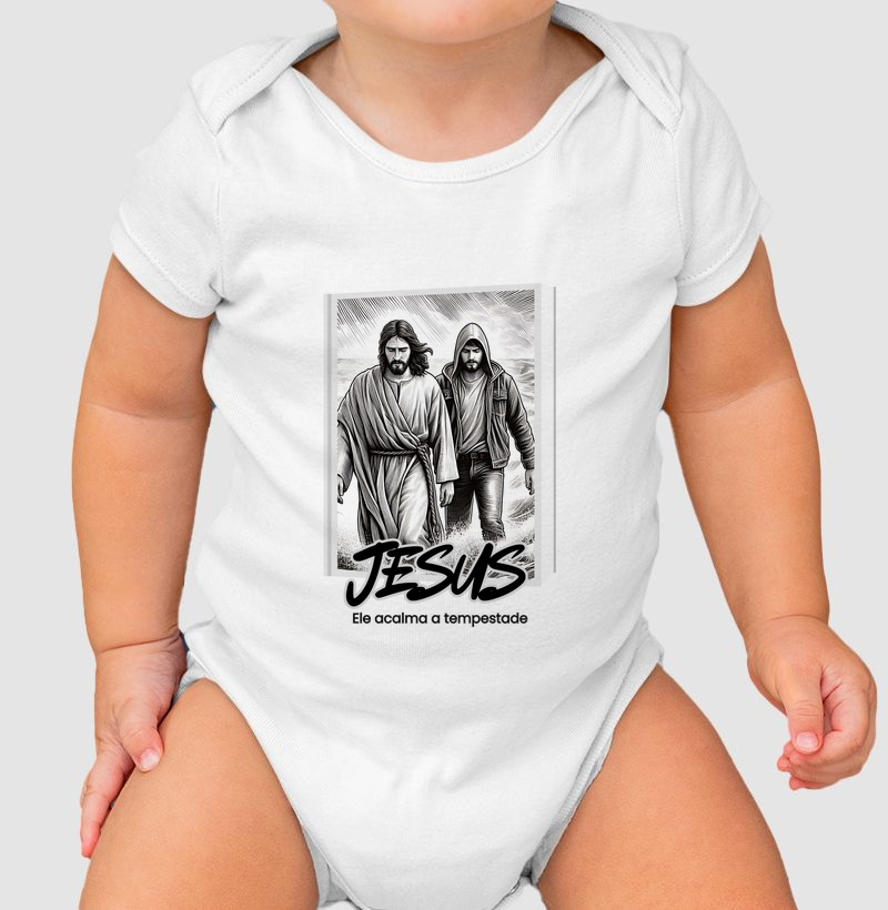 Jesus acalma a tempestade!