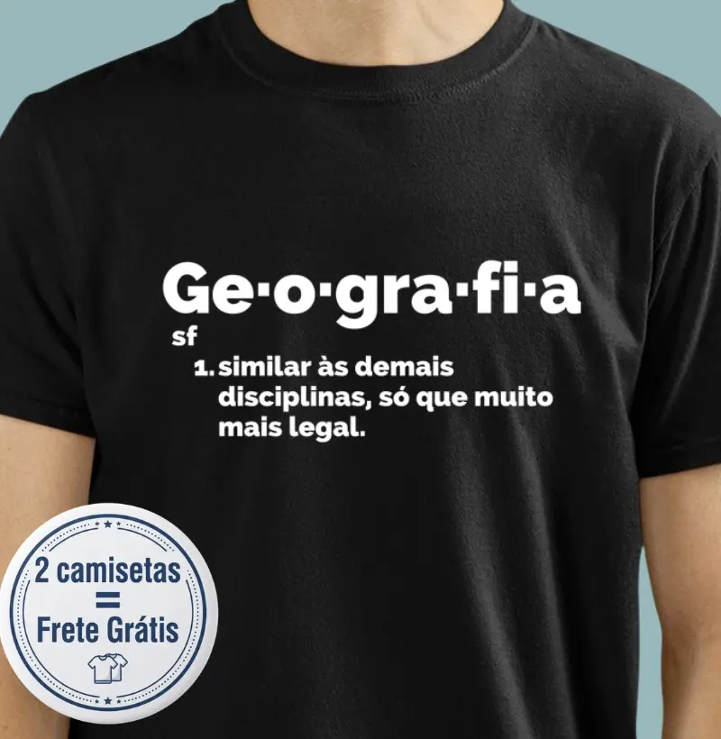 Camiseta Premium Geografia