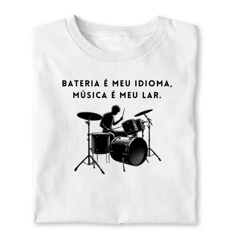 Bateria é meu idioma