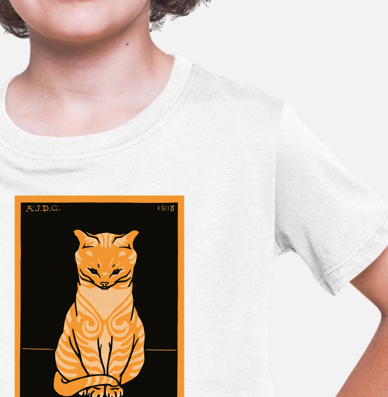 Sitting Cat (1918) - Julie de Graag