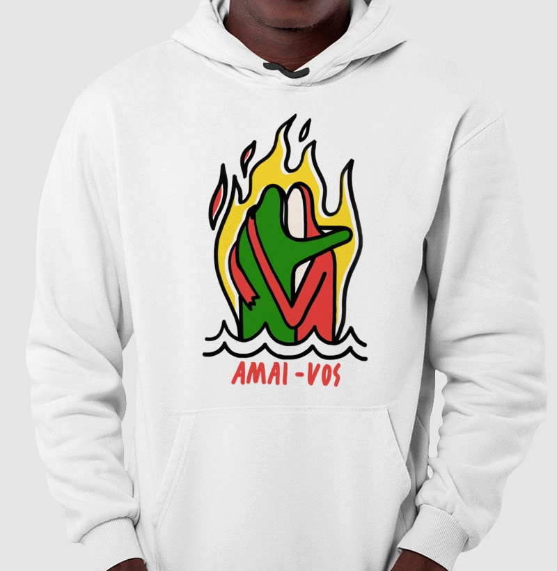 MOLETOM AMAI-VOS - POR FELIPE GUGA