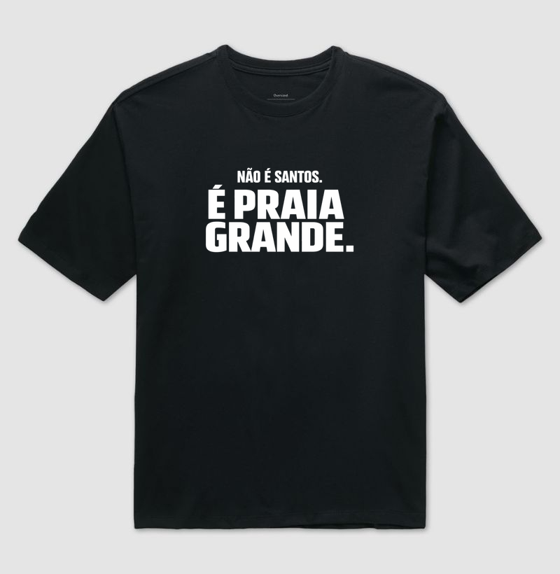 Não é Santos. É Praia Grande.