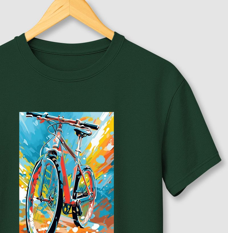 Camiseta Kasual – Estilo que Pedala com Você