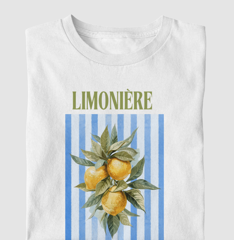 Camiseta Algodão Premium - Limonìere