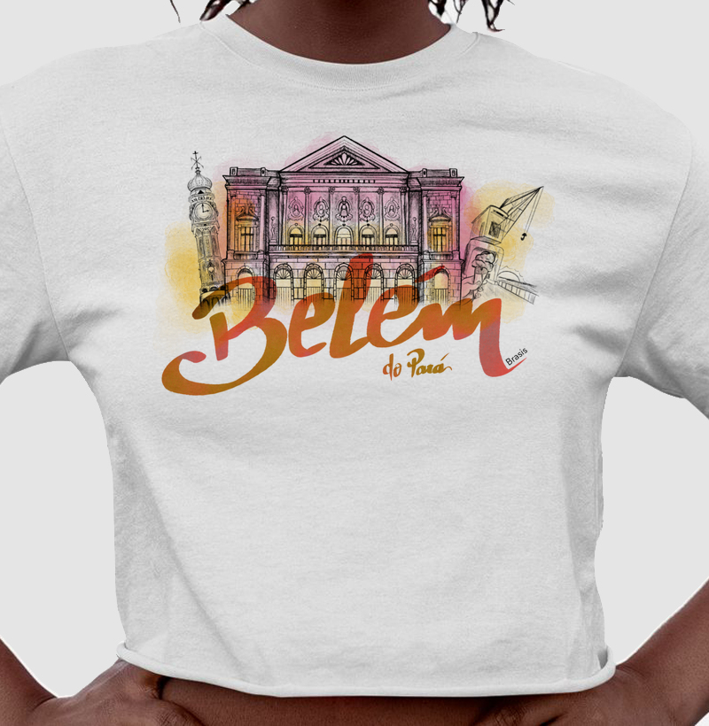 Estampa "Belém do Pará"
